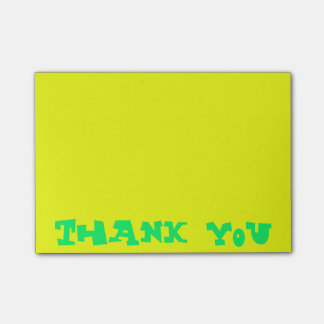 Post-it® Klebezettel Thank you Post-it Block