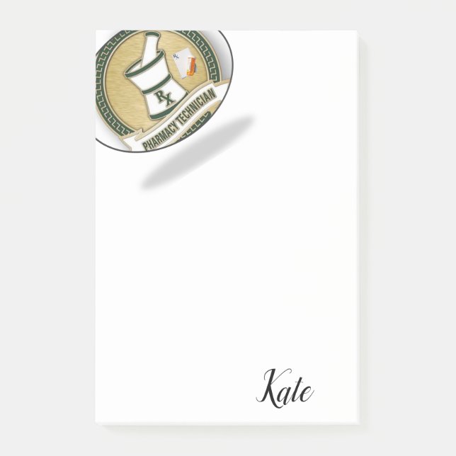 Post-it-lappar Apotekstekniker Post-it Block (Framsida)