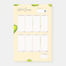 Post-it® Liste de courses