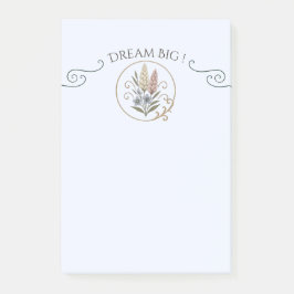 Post-it medium floral and sophisticated. block