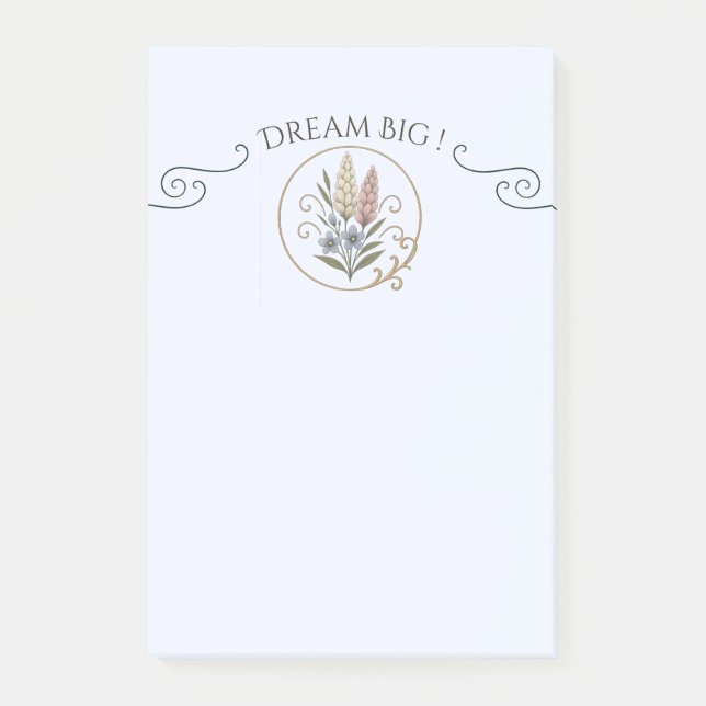 Post-it medium floral and sophisticated. block (Framsida)