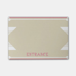 Post-it Memo [Art Deco] Block