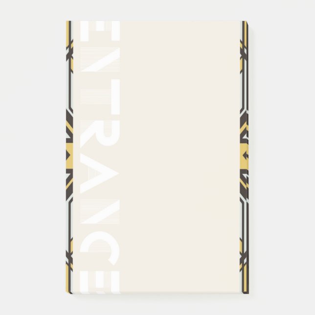 Post-it Note [Art Deco] Block (Framsida)