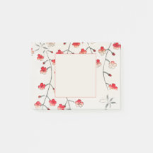 POST- IT-NOTER: SEITEI: CHERRY-BLOMMAR