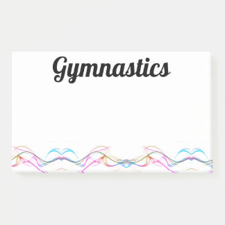 Post-it Notes 10-tums x 6-tums GYMNASTICS-FÄRGNOTE