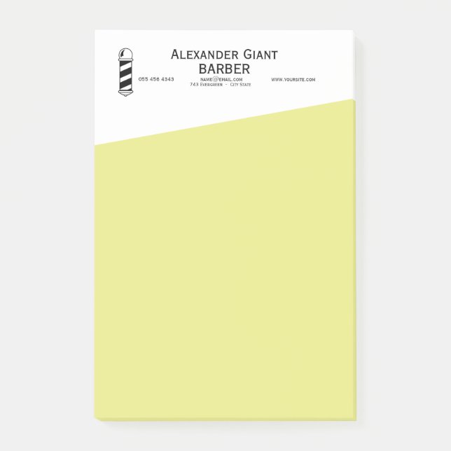 Post it® Notes 4 x 6 Post-it Block (Framsida)