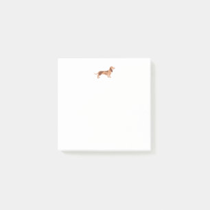 Post-it® Notes, 7,6 cm x 7,6 cm hund Dachshund Post-it Block