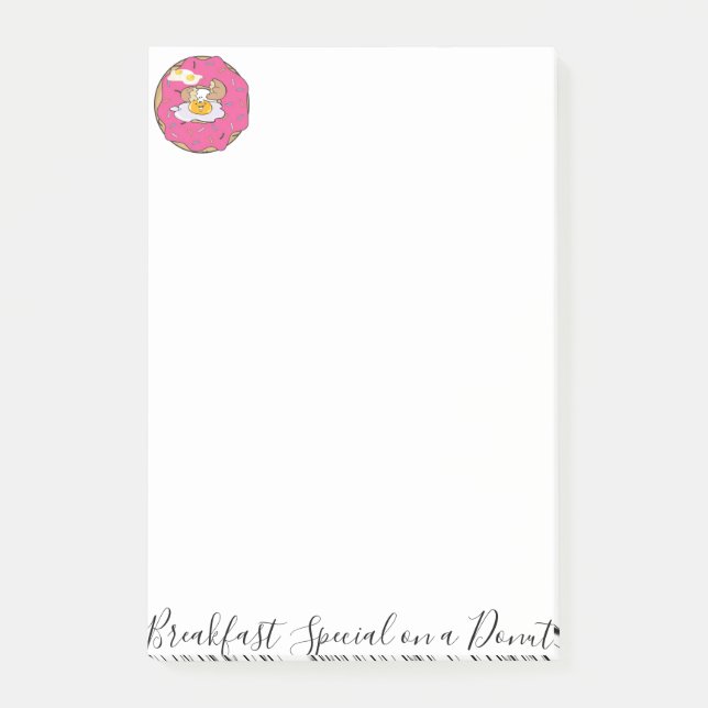 Post-it Notes Ägg Munk (Framsida)