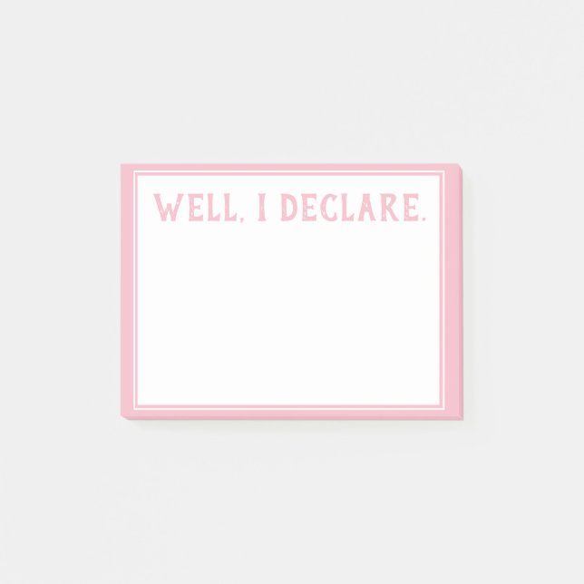 Post IT Notes Anteckningsblock - södra Ord (WID) Post-it Block (Framsida)