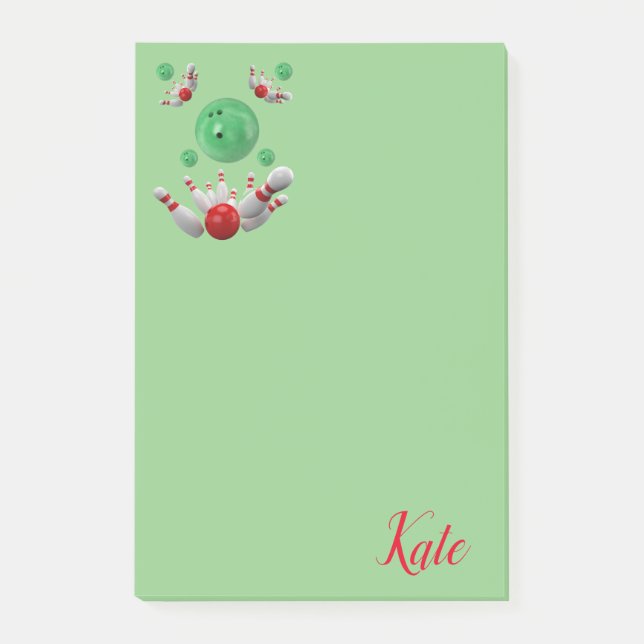 Post-it Notes Bowling Block (Framsida)