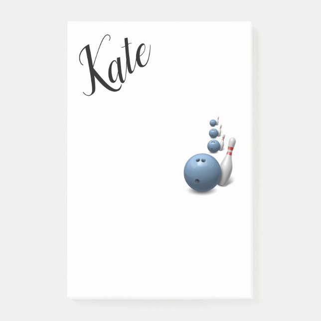 Post it Notes Bowling Post-it Block (Framsida)