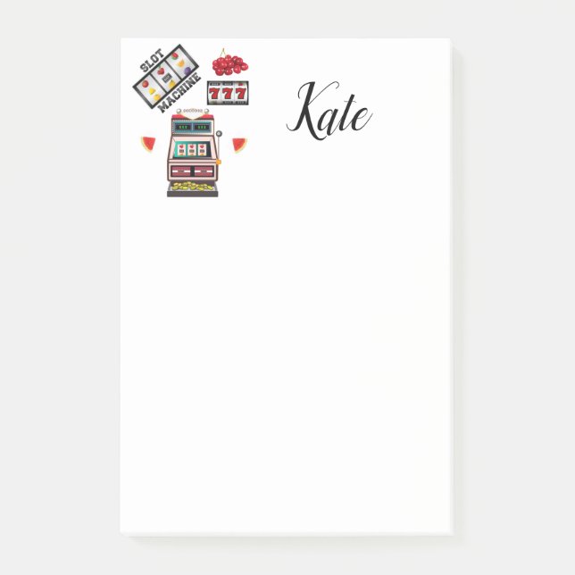 Post-it Notes Casino (Framsida)