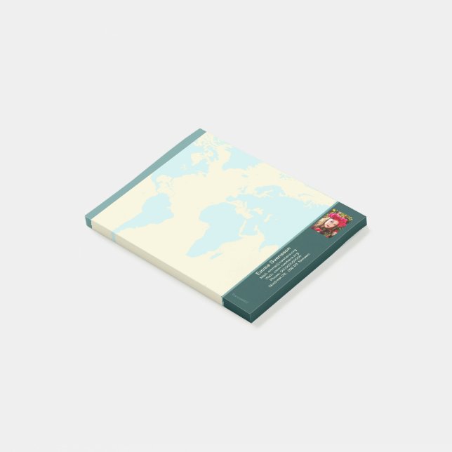 Post-it Notes — Connect, World Block (Vinklad)