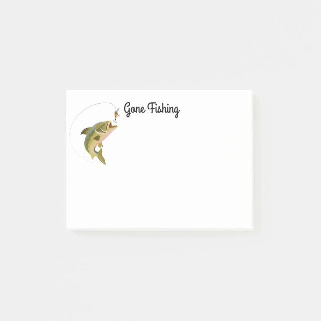 Post-it-Notes-Fishing Post-it Block (Framsida)