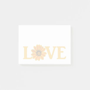 Post-it Notes för kärlek Gazania Block
