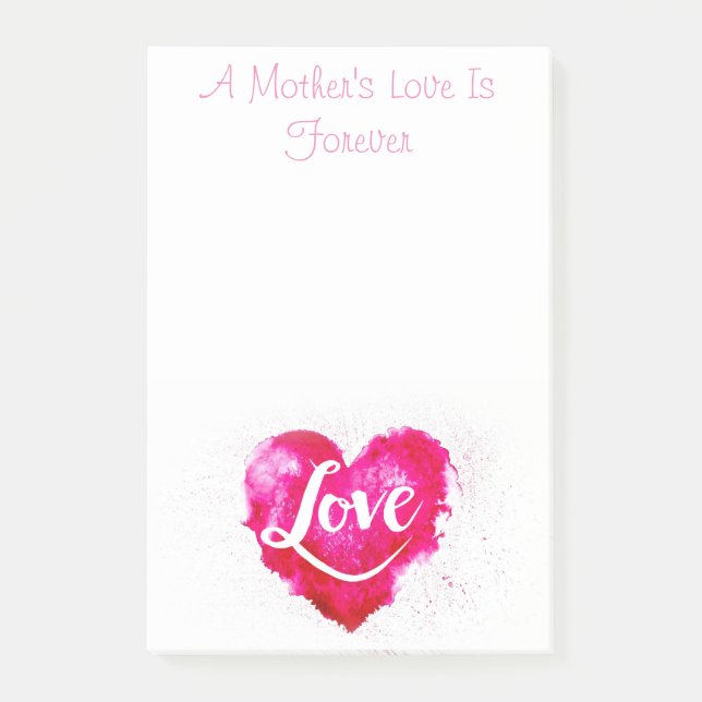 Post-it Notes för mamma Mor Block (Framsida)