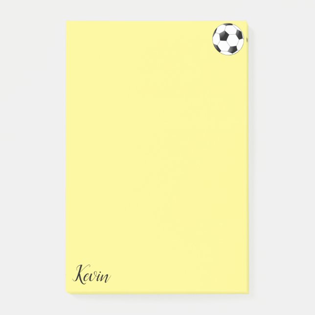 Post-it Notes-fotboll Block (Framsida)