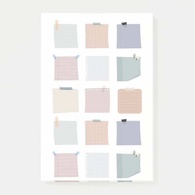 Post-it Notes Fyrkantiga Anteckningar (Framsida)