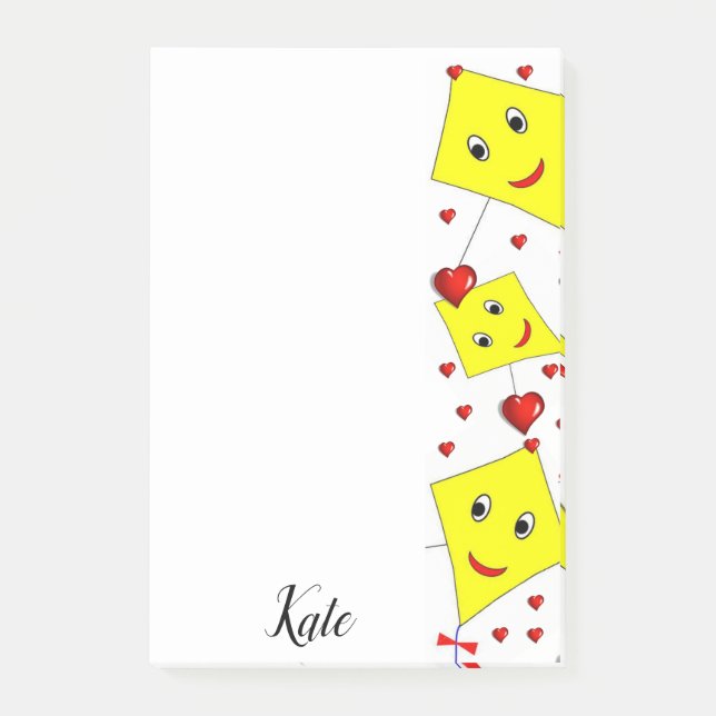 Post-it Notes Gula Drakar Block (Framsida)