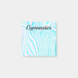 Post it Notes Gymnastics Stationery Post-it Block