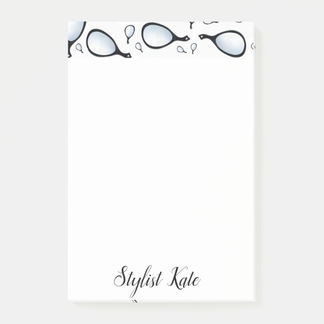 Post-it Notes Hand Mirror Stylist Block (Framsida)