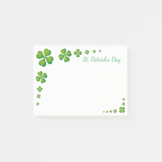 Post-it-Notes i saint patrick's day Post-it Block (Framsida)