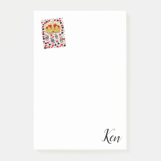 Post-it Notes King-kort Block (Framsida)