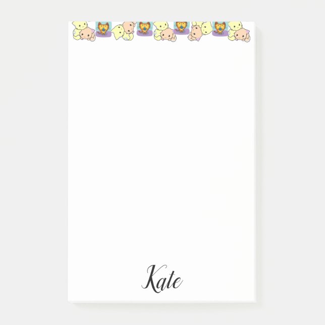 Post-it Notes Kitten Cats (Framsida)