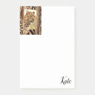 Post-it Notes Leopard Block