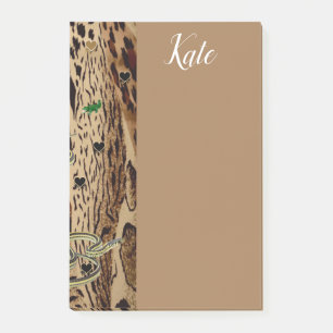 Post-it Notes Leopard Block