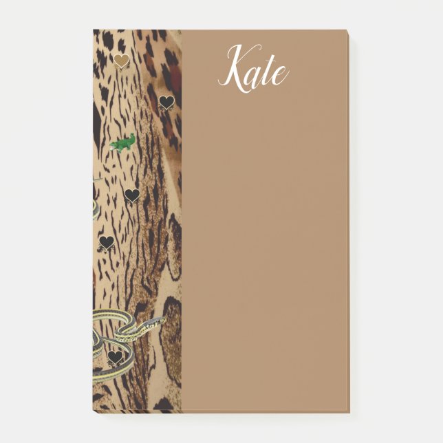 Post-it Notes Leopard Block (Framsida)