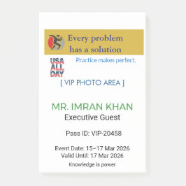 Post-it Notes | Minimalist | Custom | Elegant Block