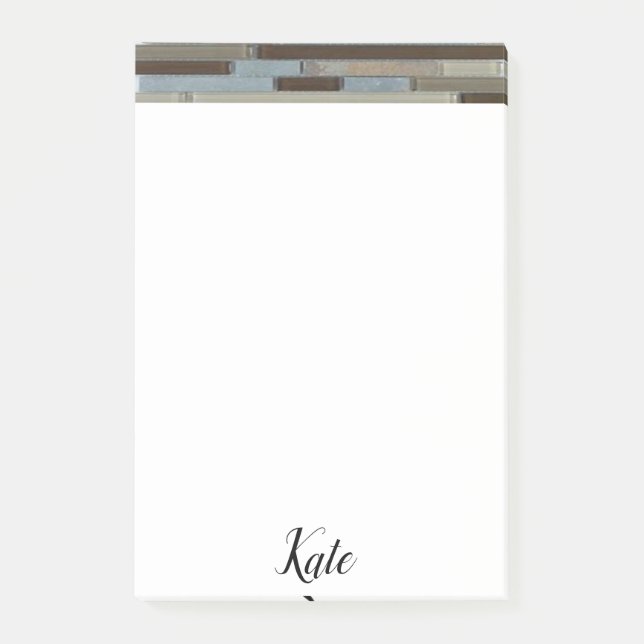 Post-it Notes-mozaik Block (Framsida)