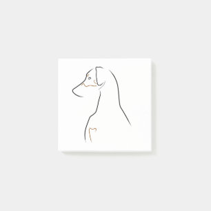 Post it Notes - Naturlig odlad konst Post-it Block