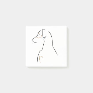 Post it Notes - Naturlig odlad konst Post-it Block