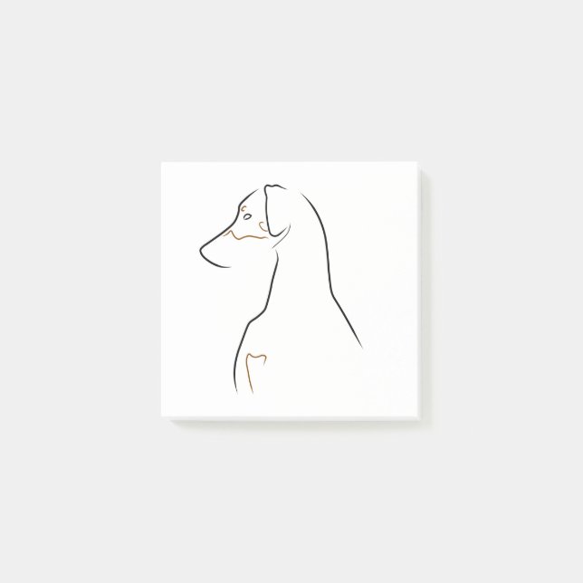 Post it Notes - Naturlig odlad konst Post-it Block (Framsida)