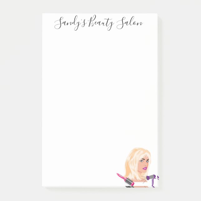 Post-it Notes Skönhetssalong Block (Framsida)