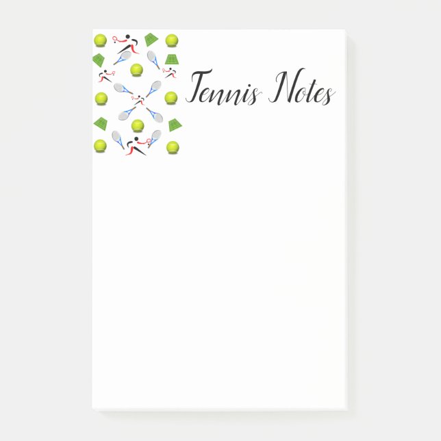 Post-it Notes Tennis Block (Framsida)