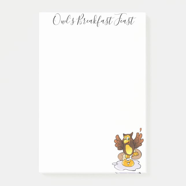 Post-it Notes Uggla Eggs (Framsida)