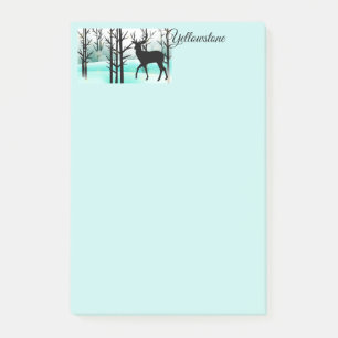 Post-it-Notes Yellowstone Deer Post-it Block