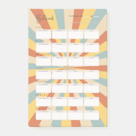 Post-it® Post-It Plannificateur de menus Block