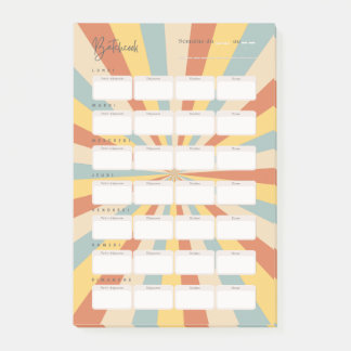 Post-it® Post-It Plannificateur de menus Block