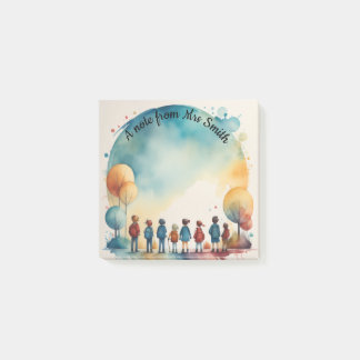 post-it pour professeur block