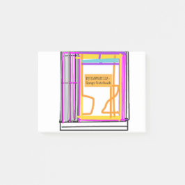 Post-it SUPPORT DJ KAWAII LU Block