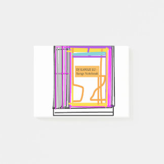 Post-it SUPPORT DJ KAWAII LU Block
