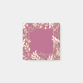 Post-it® Très beau motif de feuilles Post-it Block