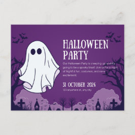 Post-kort för halloween fest vykort