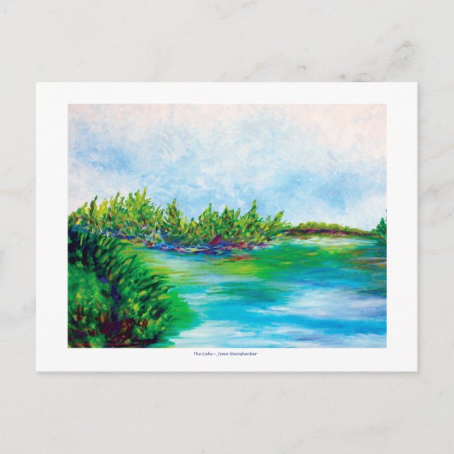 POST-KORTET Sjö Vykort (Framsida)