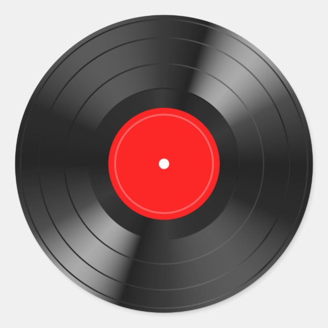 Post_LP Runt Klistermärke (Framsida)