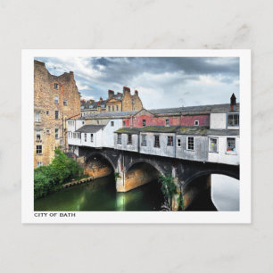 Post of the City of Bath, Storbritannien Vykort